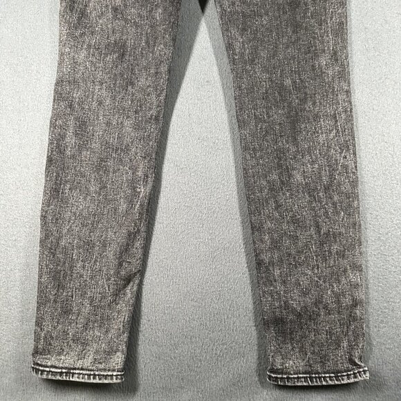 Old Navy Rockstar Super Skinny Jeans Womens 6‎ Black Gray Low Rise Stretch Denim - Picture 11 of 12